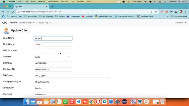 Client Master File Demo | A1A Financial System #loanapp #javaee #crud смотреть онлайн