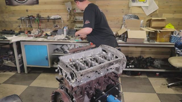 Установка распредвалов Ford Transit TDCI смотреть онлайн