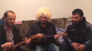 Чеченская песня на балалайке