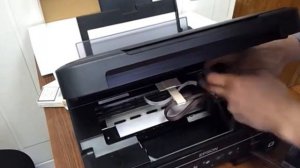 Установка СНПЧ на Epson XP-103, XP-203, XP-207, XP-303, XP-306, XP-406