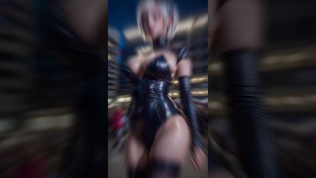 [4K] Chun-Li and 2B Cosplay [AI Cosplay] [AI Lookbook]