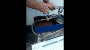 Испытания чугунного радиатора Ogint