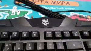 Клавиатура DEXP Raven : Gaming Keyboard \ Игровая клавиатура \ Для СТРИМА \ Распаковка - обзор