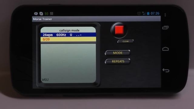 Morse Trainer for Android смотреть онлайн