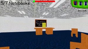 Baldi is Super Fast, but I have Infinite BSODA --- Baldi's Basics Classic BSODA Challenge