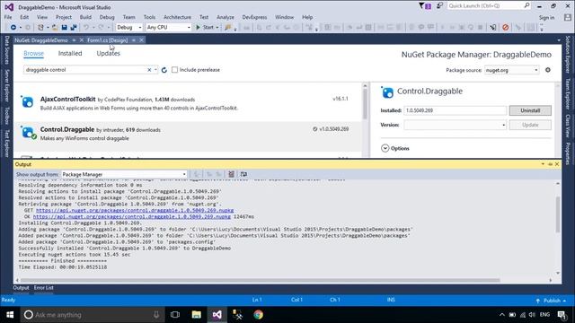 C# Tutorial - Drag and Drop controls | FoxLearn смотреть онлайн