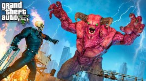 ПРИЗРАЧНЫЙ ГОНЩИК ПРОТИВ ДЕМОНА В ГТА 5 МОДЫ! GHOST RIDER ОБЗОР МОДОВ GTA 5! ГТА МОД ИГРЫ MODS