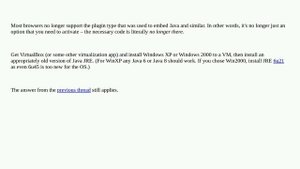 Java error with the HP ProCurve 2510-24 J9019B network switch web interface