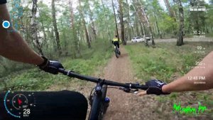 Вечерний трейл. Трейлрайдинг.