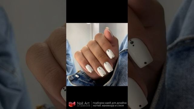 Белый дизайн ногтей | 51 вариант дизайна ногтей в белом цвете, белый маникюр, варианты, идеи, фото смотреть онлайн