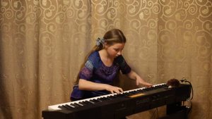 Ф.Бургмюллер, Этюд № 13 Гроза /L' Orage Op.109, F. Burgmüller. Исп. Анна Чуворкина (11 лет, 5 класс
