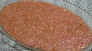 Мясная запеканка с овощами