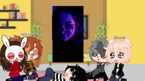 Реакция Рунечки на свой тик ток вместе с ребятами #Руня