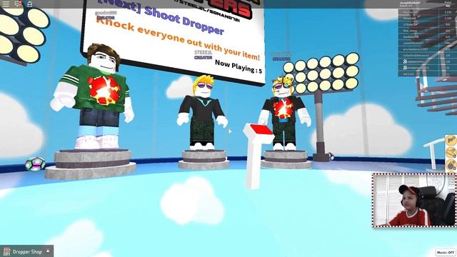 TRY NOT TO FALL OUT ROBLOX | SUPA DUPA DROPPERS ROBLOX! смотреть онлайн