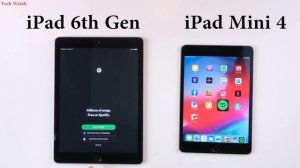 iPad Mini 4 vs iPad 6th Gen Speed Test