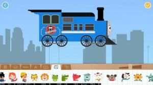 Making Thomas in fun kids  train game - Labo lado train maker part 1