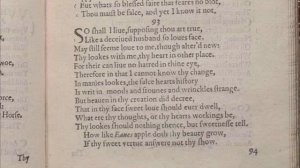 Shakespeare's Sonnet #93 "So shall I live, supposing thou art true"