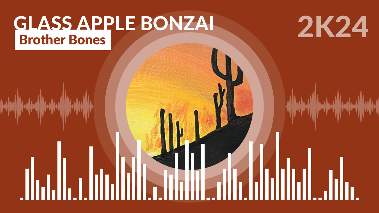 Glass Apple Bonzai - Brother Bones