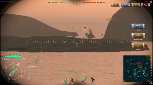 World of Warships: Kuma (sniper fire)