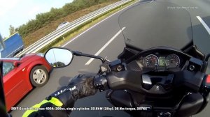 2017 Suzuki Burgman 400 - TOP SPEED