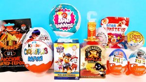 СЮРПРИЗ MIX! Zuru 5 Toy Mini Brands, Treasure X, Щенячий патруль, Леди Баг Unboxing Kinder Surprise