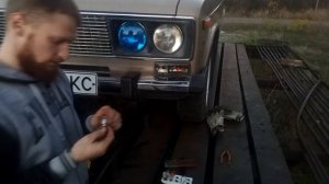 Ваз 2106 за 50000 руб. Замена стекл подфарников! LED лампы в габариты!