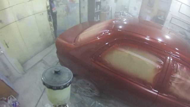 Покраска в круг Toyota Corolla для подписчика #надёжныеавто #королла #тойота
