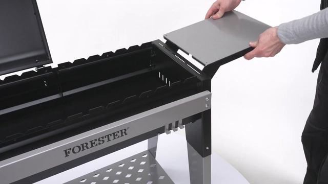 Forester гриль-мангал с насадкой для казана BQ-710 смотреть онлайн