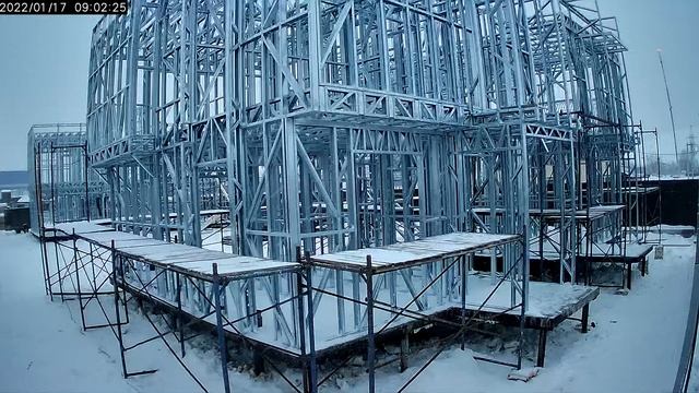 Сборка домокомплектов из ЛСТК. смотреть онлайн