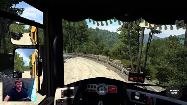 ✅ Дорога через Шаумянский перевал ЮЖНЫЙ РЕГИОН 10.5 ETS2 1.41