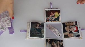 Коробочка для денежного подарка. Коробка с сюрпризом.  Magic box. Скрапбукинг