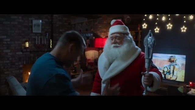 Реклама МТС Спутниковое ТВ " Ловушка для Деда Мороза " v1 смотреть онлайн