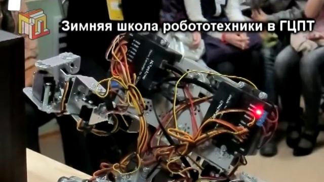 Презентация робота и зимняя Школа робототехники смотреть онлайн