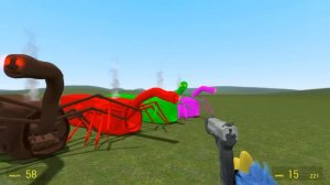 ALL Monster Cursed Thomas,Cursed Train Eater,Huggy Train,Cartoon Cat Train in Garry's Mod