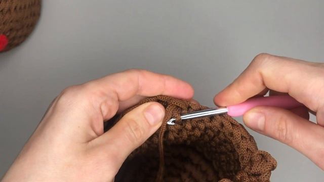 ?чудной олень круглая корзина из трикотажной пряжи или шнура ● round basket christmas deer crochet смотреть онлайн