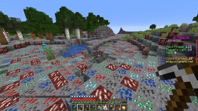 Minecraft UHC but there is infinite ores.. смотреть онлайн