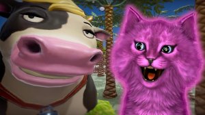 СОБСТВЕННАЯ ФЕРМА ВЕСЕЛАЯ ИГРА С ГОВОРЯЩИМ КОТЕНКОМ АБИ ► Farm Together ◄ #1 ДЕТСКИЙ ЛЕТСПЛЕЙ