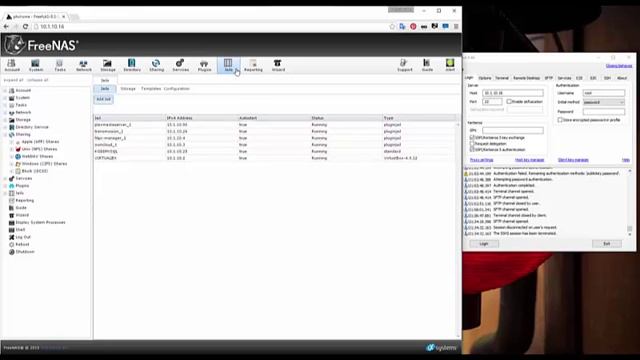 FAMP ( Freenas Apache MYSQL) Part 1 смотреть онлайн