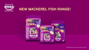 Introducing New Mackerel Fish Range by Whiskas