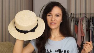 с чем НОСИТЬ ШЛЯПУ? Шляпа канотье ALIEXPRESS✨