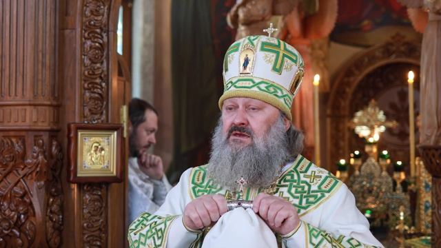 11.11.2018. Проповедь митрополита Павла (Лебедя) в Ризоположенческом монастыре. смотреть онлайн