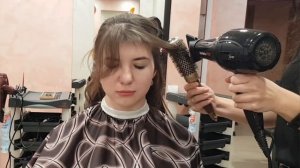 Челка. Стрижка челки. Укладка челки.