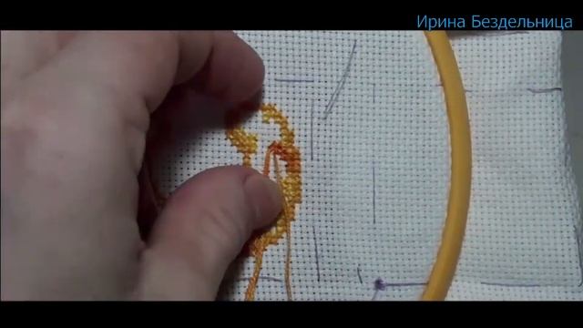 165. Вышивка крестом. Алфавит от Марины Хачановой. Буква "С". смотреть онлайн