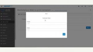 OpenCart Marketplace Web To Print  - Config. & Admin's Workflow