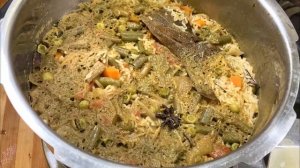 சீரக சம்பா வெஜிடபுள் பிரியாணி மஷ்ரூம் மசாலா | Seeraga Samba Veg Biryani In Tamil | Vegetable Biryan