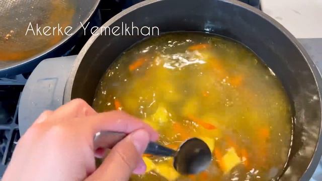 Тұнық СОРПА.Қазақша РЕЦЕПТ.Говяжий суп с лапшой смотреть онлайн