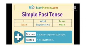 Simple present past, future,tense with structure as simple tricks make sentences....