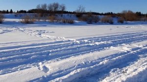 Река Вель, г. Вельск Архангельская область 12.03.2021