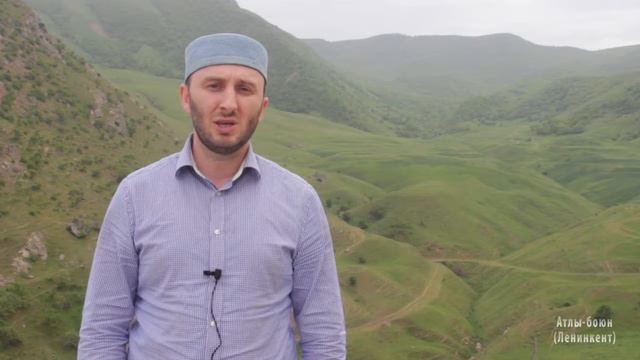 Абдулла Мамедов - имам квартальной мечети по. Атлы-боюн ( Ленинкент ).