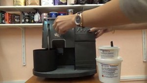 Чистка от накипи кофемашины Saeco Royal Cappuccino